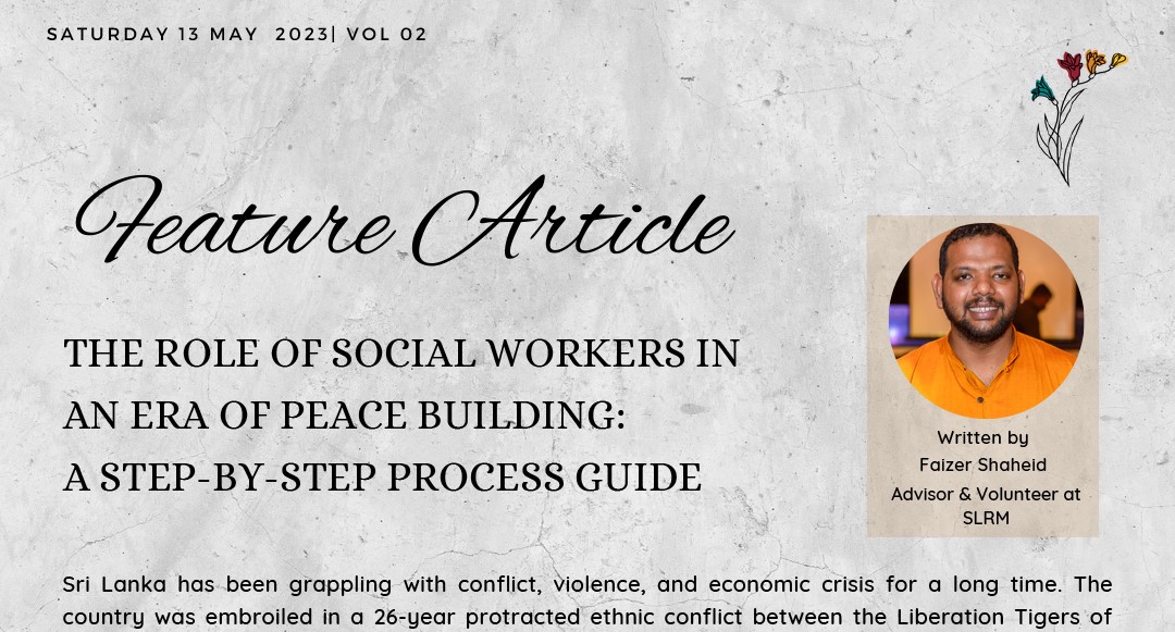 The Role Of Social Workers In An Era Of Peacebuilding: A Step-by-step ...